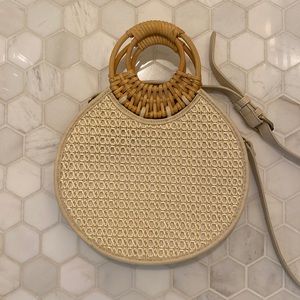Anthropologie Marianne Woven Circle Bag